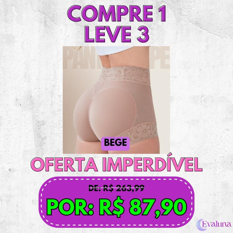 [COMPRE 1 LEVE 3] Calcinha Modeladora - Calcinha Empina Bumbum