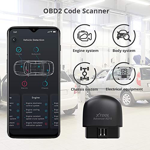 Scanner di codici XTOOL Bluetooth OBD2