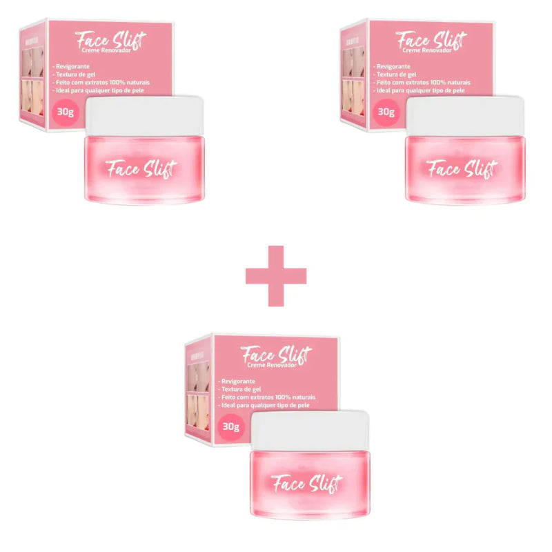 Creme Mágico FaceSlift™ + Brinde Surpresa Exclusivo Apenas Hoje