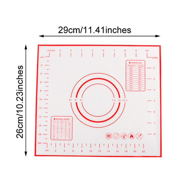 Foglio per tappetini in silicone