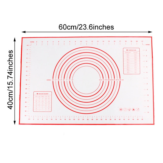 Foglio per tappetini in silicone