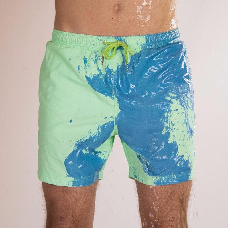 Pantaloncini che cambiano colore