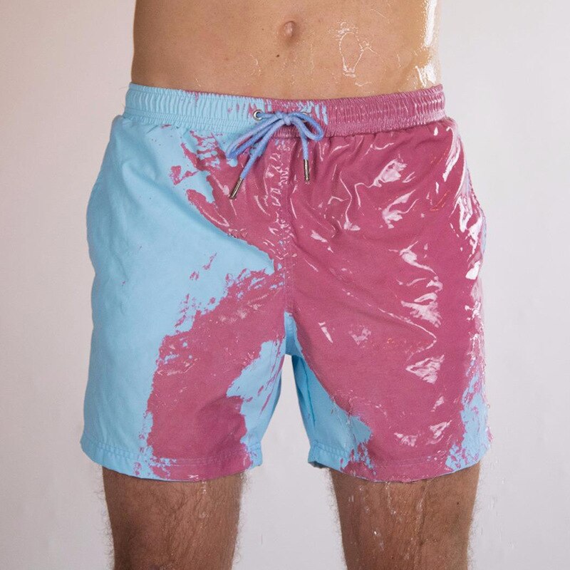 Pantaloncini che cambiano colore