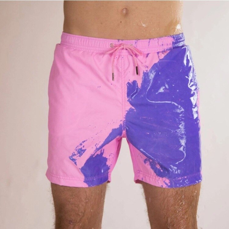 Pantaloncini che cambiano colore